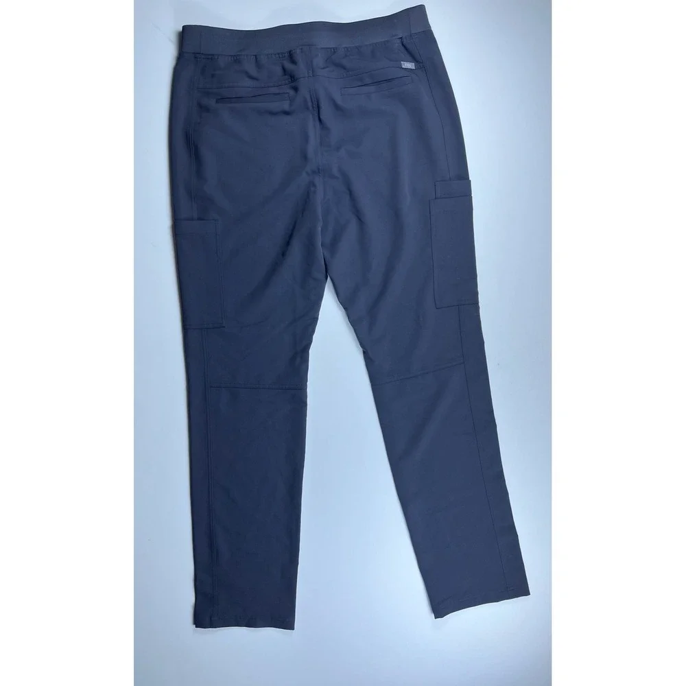 FIGS Mens Technical Collection Axim Slim Scrub Pants Charcoal Grey XL NWT